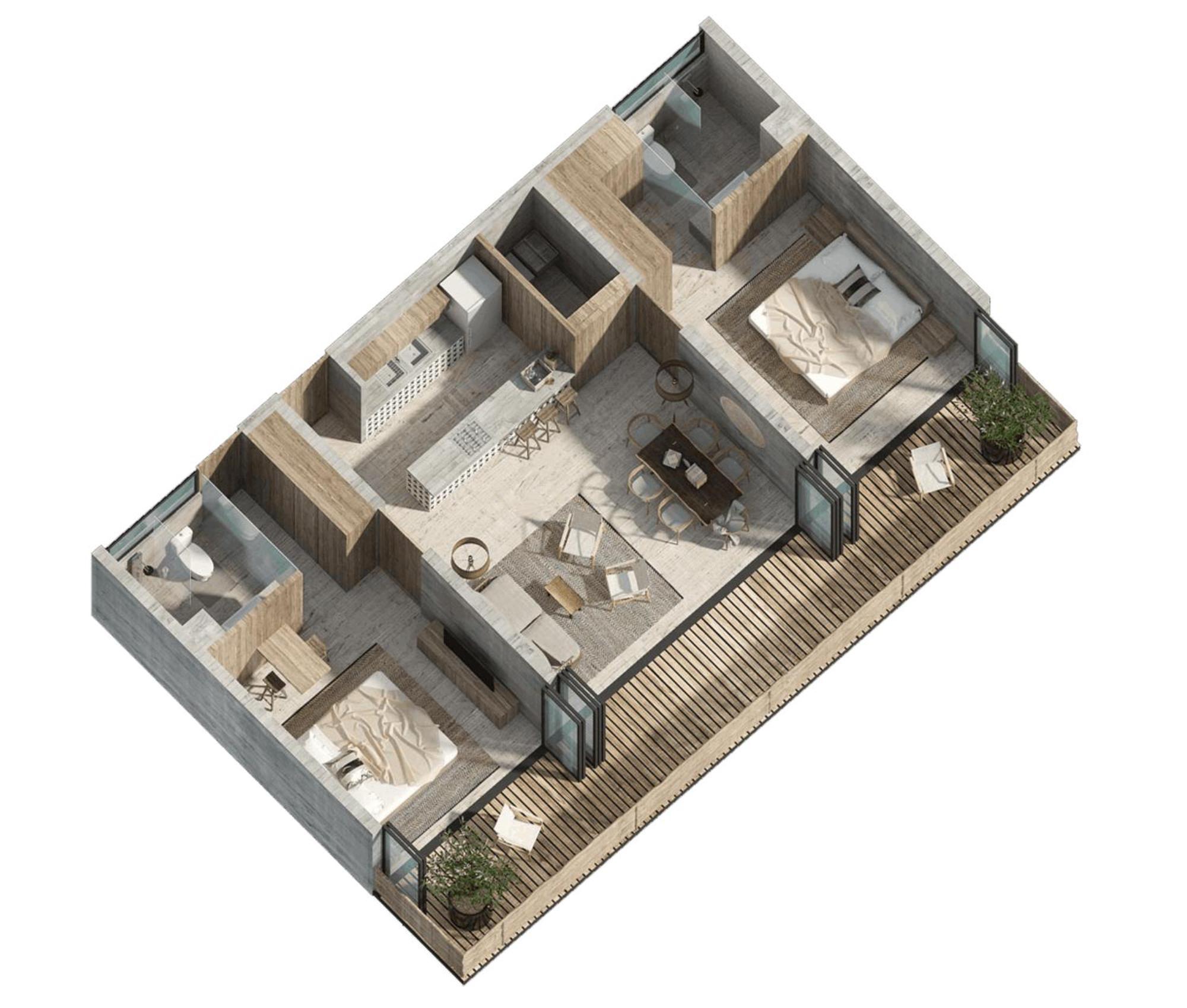 Waterworld Tulum 2Br W Cenote -Lagoons - Big Gym 외부 사진